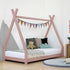 Children's wooden bed NAKANA in the shape of teepee