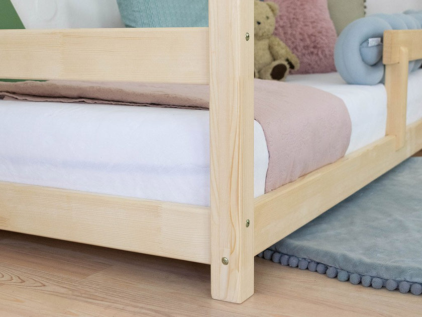 Children's house bed TERY with one barrier