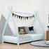 Children's wooden bed NAKANA in the shape of teepee