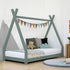 Children's wooden bed NAKANA in the shape of teepee