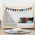 Children's wooden bed NAKANA in the shape of teepee