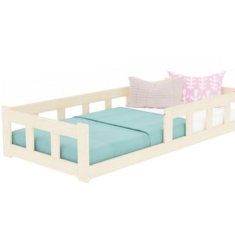 Low single bed FENCE with two sidewalls