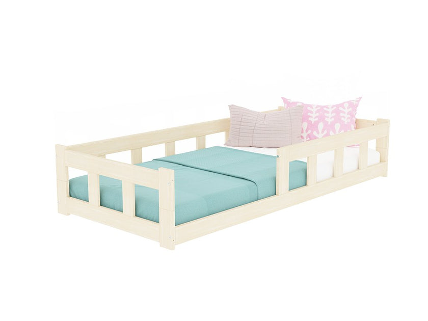 Low single bed FENCE with two sidewalls