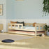 Wooden single bed FENCE with two sidewalls