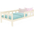 Wooden single bed FENCE with two sidewalls