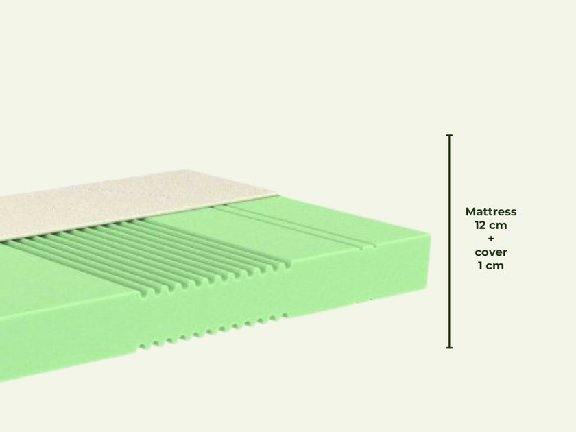 Children's foam mattress ADAPTIC with 5 zone system