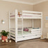 Wooden bunk bed ATLAS for children 90x200 cm
