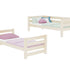 Wooden bunk bed ATLAS for children 90x200 cm