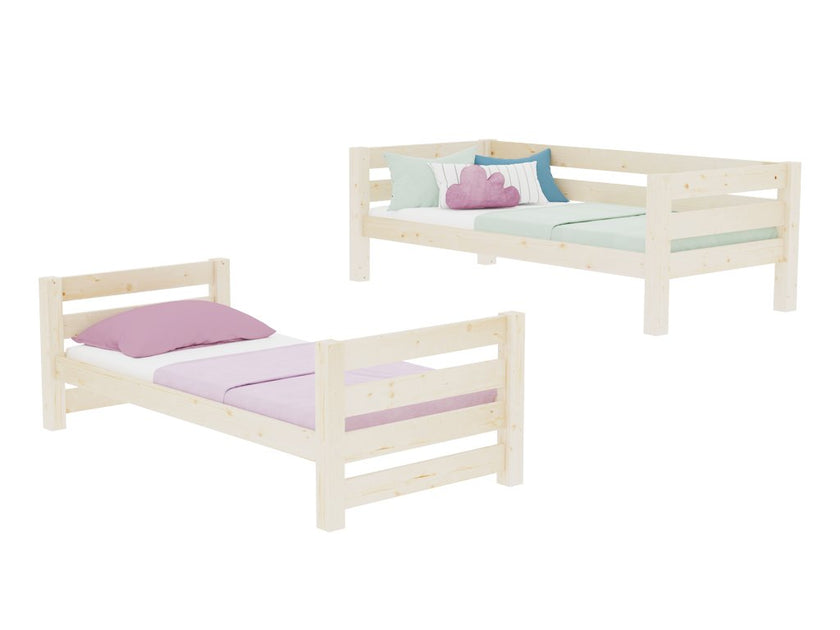 Wooden bunk bed ATLAS for children 90x200 cm