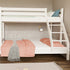 Wooden bunk bed ARARAT for 3 persons 90x200 cm, 140x200 cm