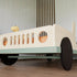 Children's car bed in the shape of a jeep SAFARI 80x160 cm