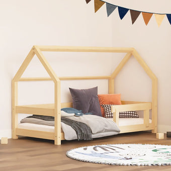 Children's house bed TERY with one barrier