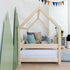 Children's house bed TERY with one barrier