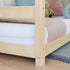 Children's house bed TERY with one barrier