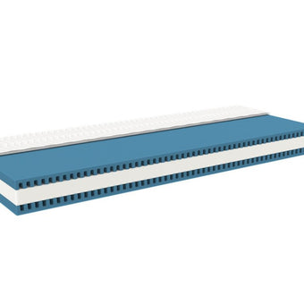 Children's foam mattress METROPOLIS with a fixed center for back support