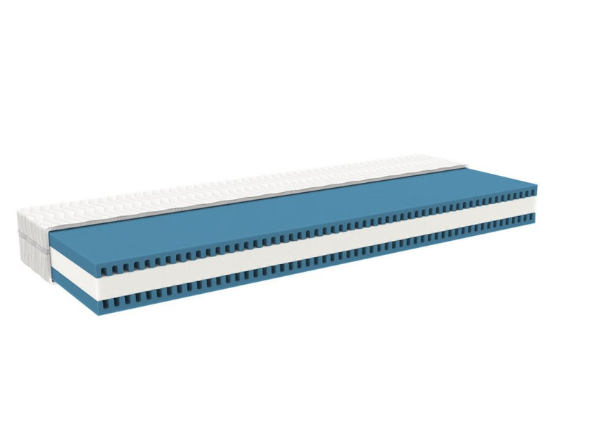 Children's foam mattress METROPOLIS with a fixed center for back support