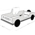 Children's car bed in the shape of a jeep SAFARI 80x160 cm